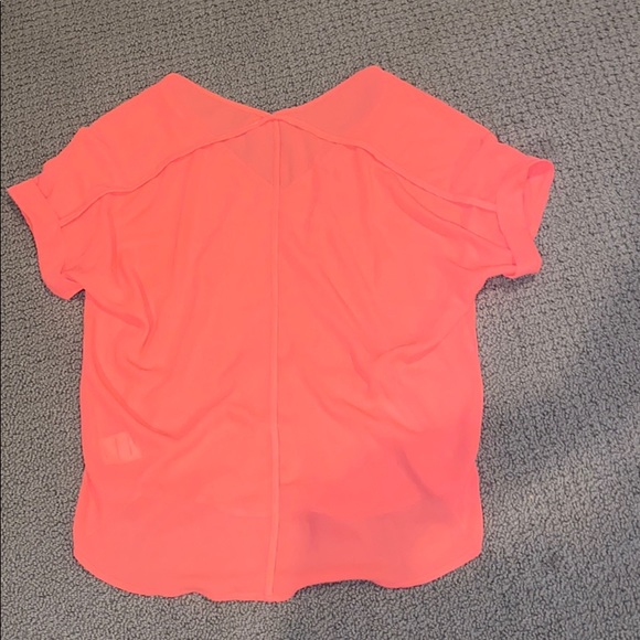 Bright orange-peach top - Picture 2 of 2